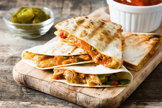 End Zone Quesadillas