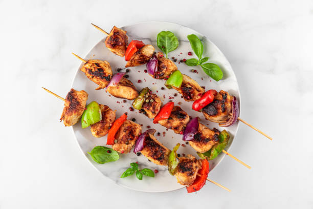 Grilled Chicken Skewers